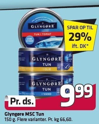 Fleggaard Glyngøre msc tun tilbud