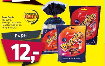 Fleggaard Fazer dumle tilbud