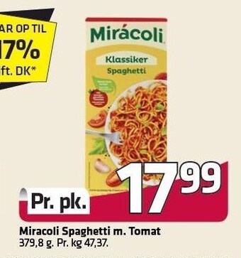 Miracoli spaghetti  m. tomat