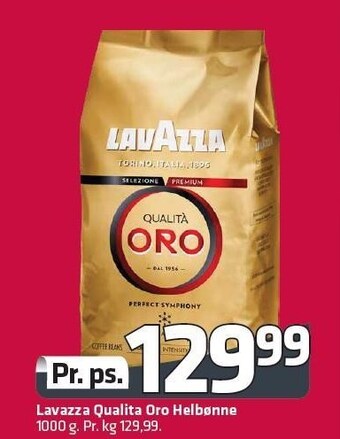 Fleggaard Lavazza qualita oro helbønne tilbud