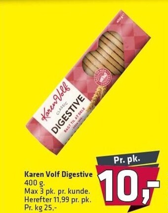 Fleggaard Karen volf digestive tilbud