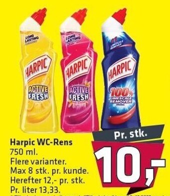 Fleggaard Harpic wc-rens tilbud