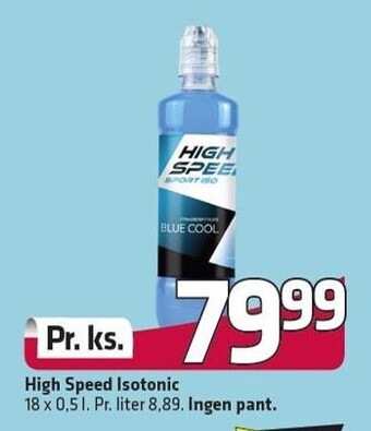 High speed isotonic