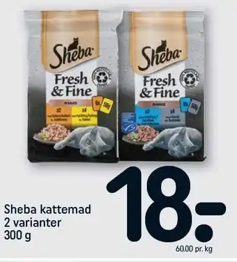 REMA 1000 Sheba kattemad tilbud