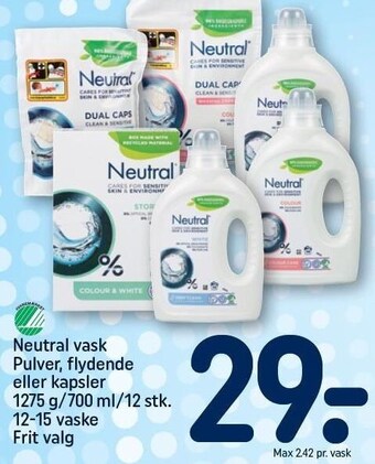 REMA 1000 Neutral vask tilbud