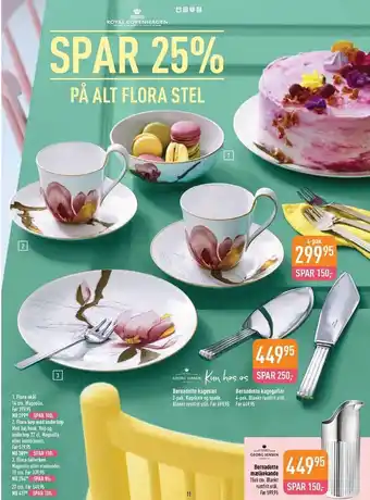 Imerco Spar 25% på alt flora stel tilbud