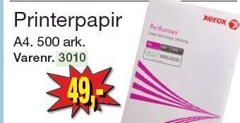 Harald Nyborg Printerpapir tilbud