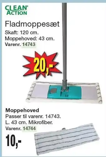 Harald Nyborg Fladmoppesæt eller moppehoved tilbud