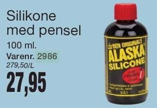 Harald Nyborg Silikone med pensel tilbud