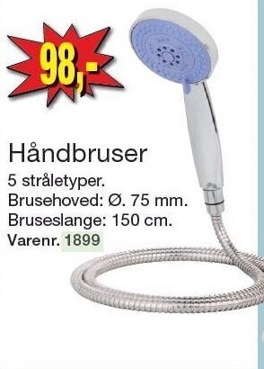 Harald Nyborg Håndbruser tilbud