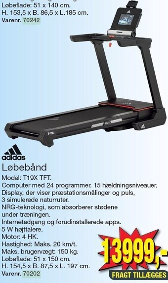 Harald Nyborg Løbebånd tilbud