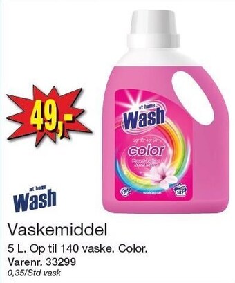 Vaskemiddel