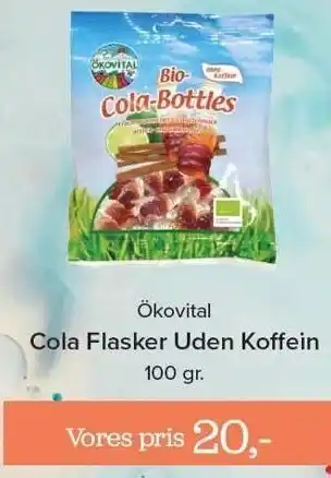 Cola flasker uden koffein