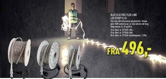 Johannes Fog Blue electric flex-line led strip v 2.0 tilbud