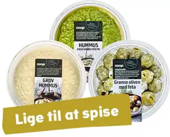 SuperBrugsen Smag forskellen hummus, pesto, aioli eller oliven (smag forskellen) tilbud