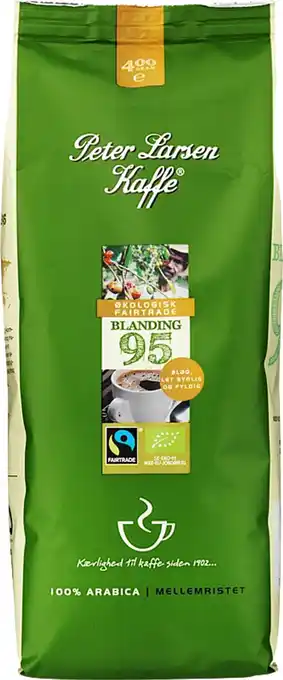SuperBrugsen Peter larsen økologisk kaffe (peter larsen kaffe) tilbud