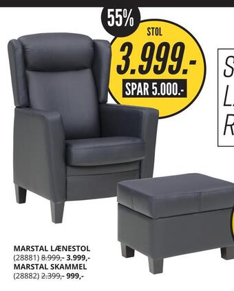 My Home Marstal lænestol tilbud