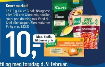 Føtex Knorr marked tilbud