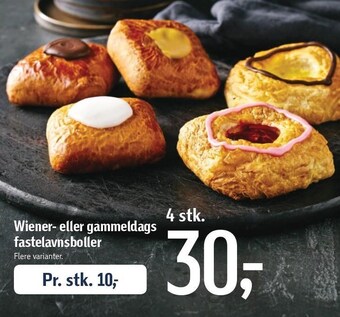Wiener- eller gammeldags fastelavnsboller