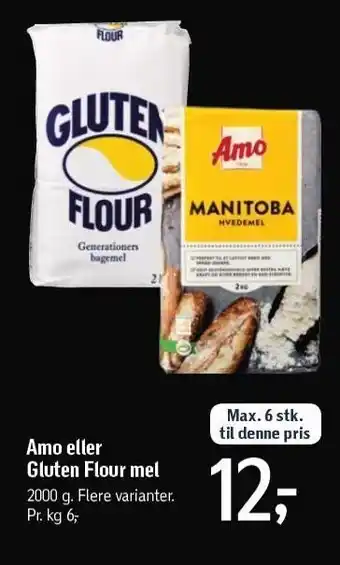 Amo eller gluten lour mel