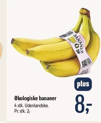 Føtex Økologiske bananer tilbud