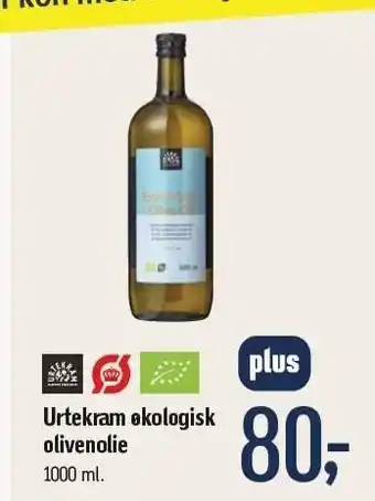 Føtex Urtekram økologisk olivenolie tilbud