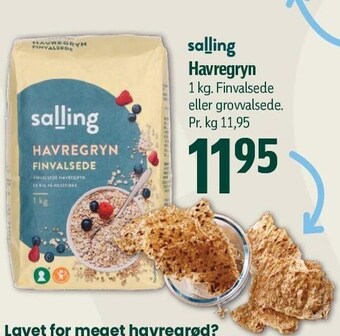 Føtex Havregryn tilbud
