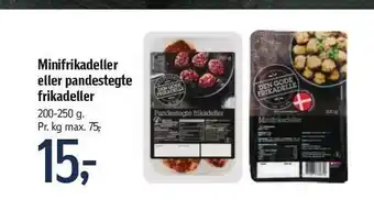 Føtex Minifrikadeller eller pandestegte frikadeller tilbud