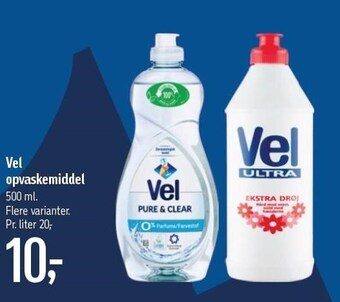 Føtex Vel opvaskemiddel tilbud