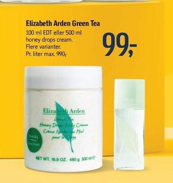 Føtex Elizabeth arden green tea tilbud