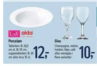 Porcelæn eller glas