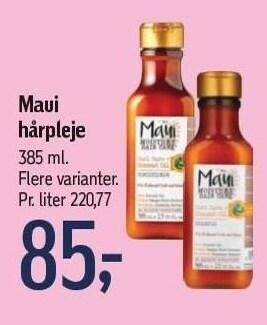 Føtex Maui hårpleje tilbud