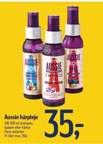 Føtex Aussie hårpleje tilbud