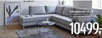 Føtex Soho open end sofa tilbud