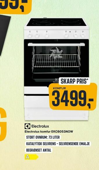 Skousen komfur tilbud