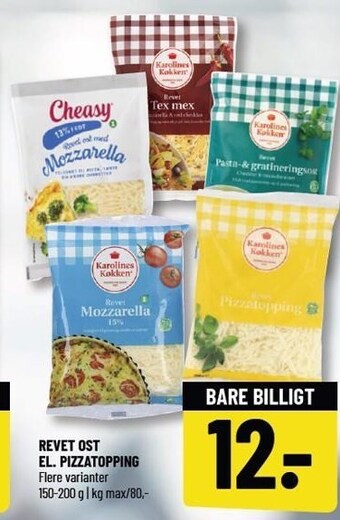 Løvbjerg Revet ost el. pizzatopping tilbud