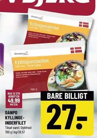 Danpo kyllingeinderfilet