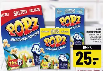 Løvbjerg Popz mikropopcorn tilbud