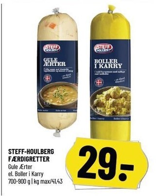 Steff-houlberg færdigretter