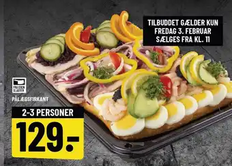 Løvbjerg Pålægsfirkant 2-3 personer - kun fredag tilbud