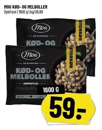 Løvbjerg Mou kød- og melboller tilbud
