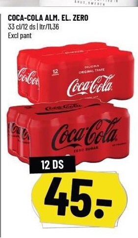 Løvbjerg Coca.-cola alm. el. zero tilbud