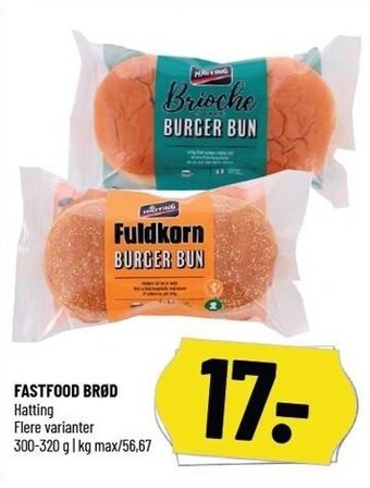 Løvbjerg Fastfood brød tilbud
