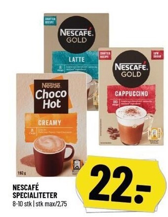 Løvbjerg Nescafé specialiteter tilbud