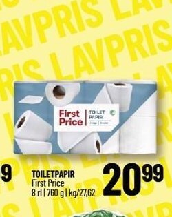 Løvbjerg Toiletpapir tilbud