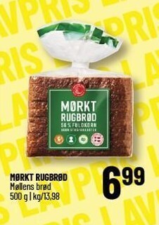 Mørkt rugbrød
