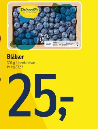 Føtex Driscolls blåbær tilbud