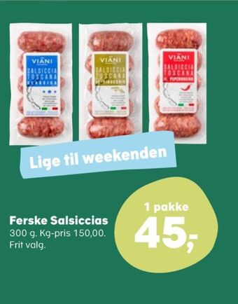 SuperBrugsen Viani pølser tilbud
