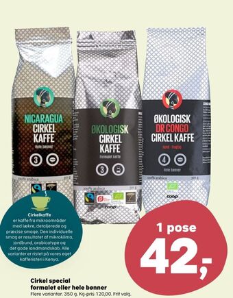 Kvickly Cirkel kaffe formalet tilbud