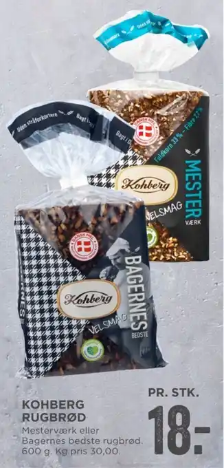 Mesterværk rugbrød-skiver